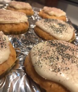 Maple Butter cupcakes in white