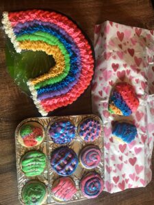 rainbow cookie set 50