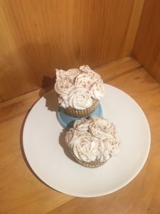 Spiced vanilla cupcake