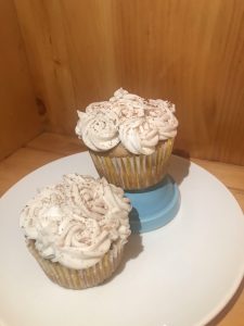 Spiced vanilla cupcake