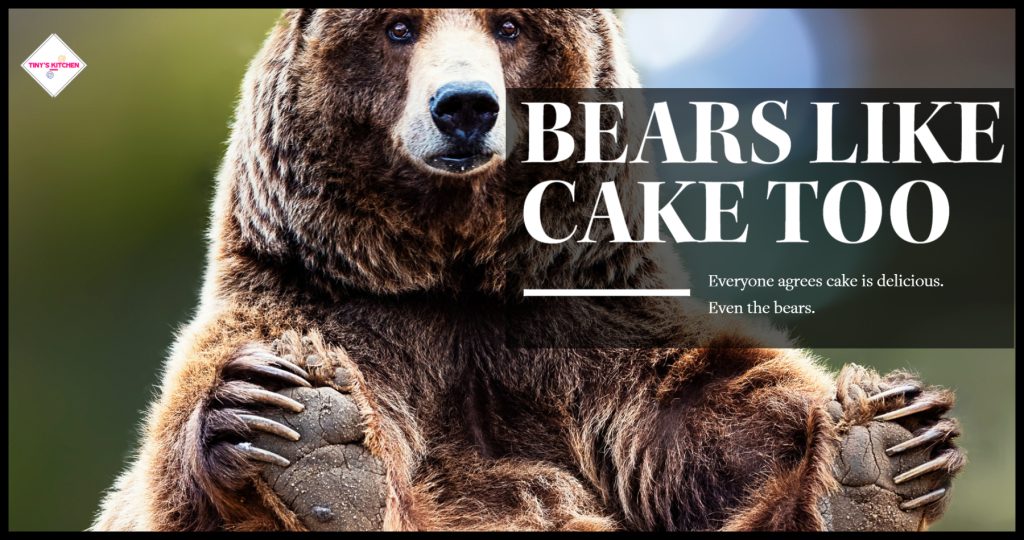 bear eats cake header image