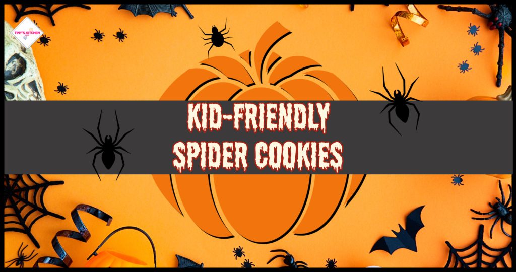 kid friendly spider cookie